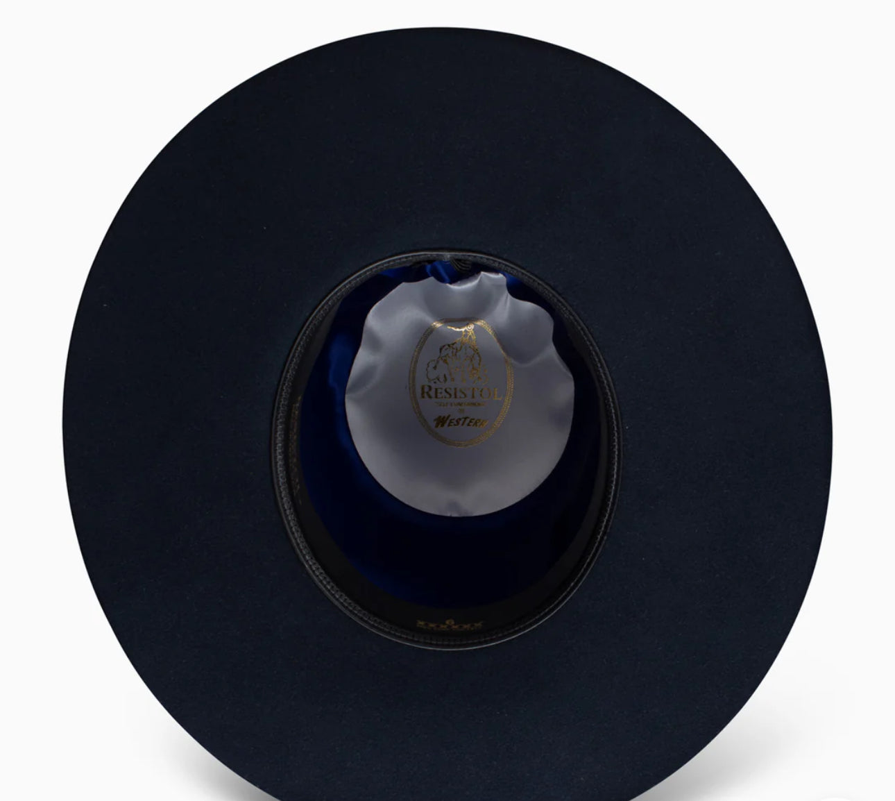 RESISTOL “MIDNIGHT” 6X NAVY FUR FELT HAT