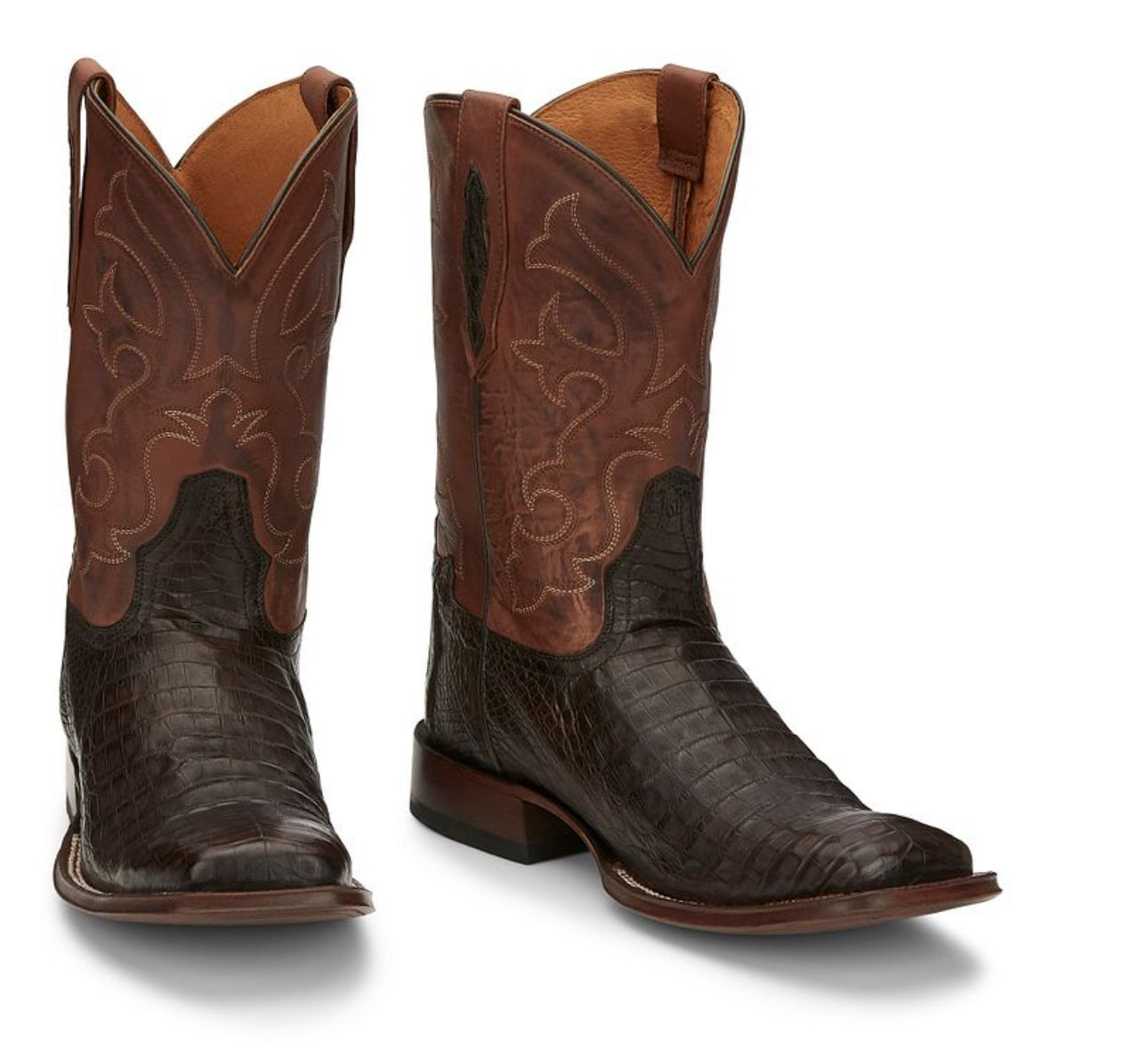 TONY LAMA “CANYON” CAIMAN BELLY COWBOY BOOT