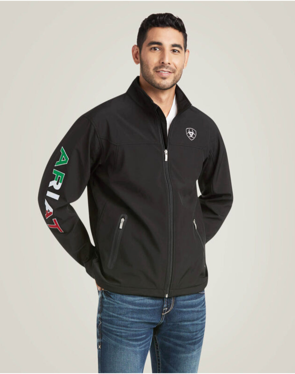 ARIAT “NEW TEAM SOFTSHELL MEXICO JACKET FOR MEN