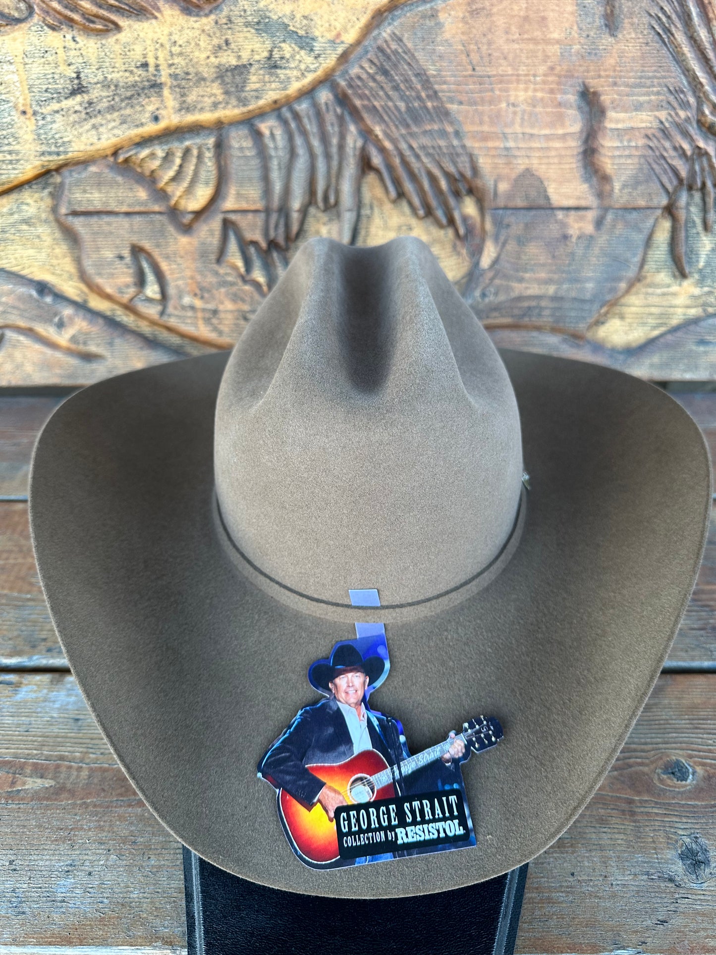 RESISTOL “CITY LIMITS” DRIFTWOOD 6X FUR FELT COWBOY HAT