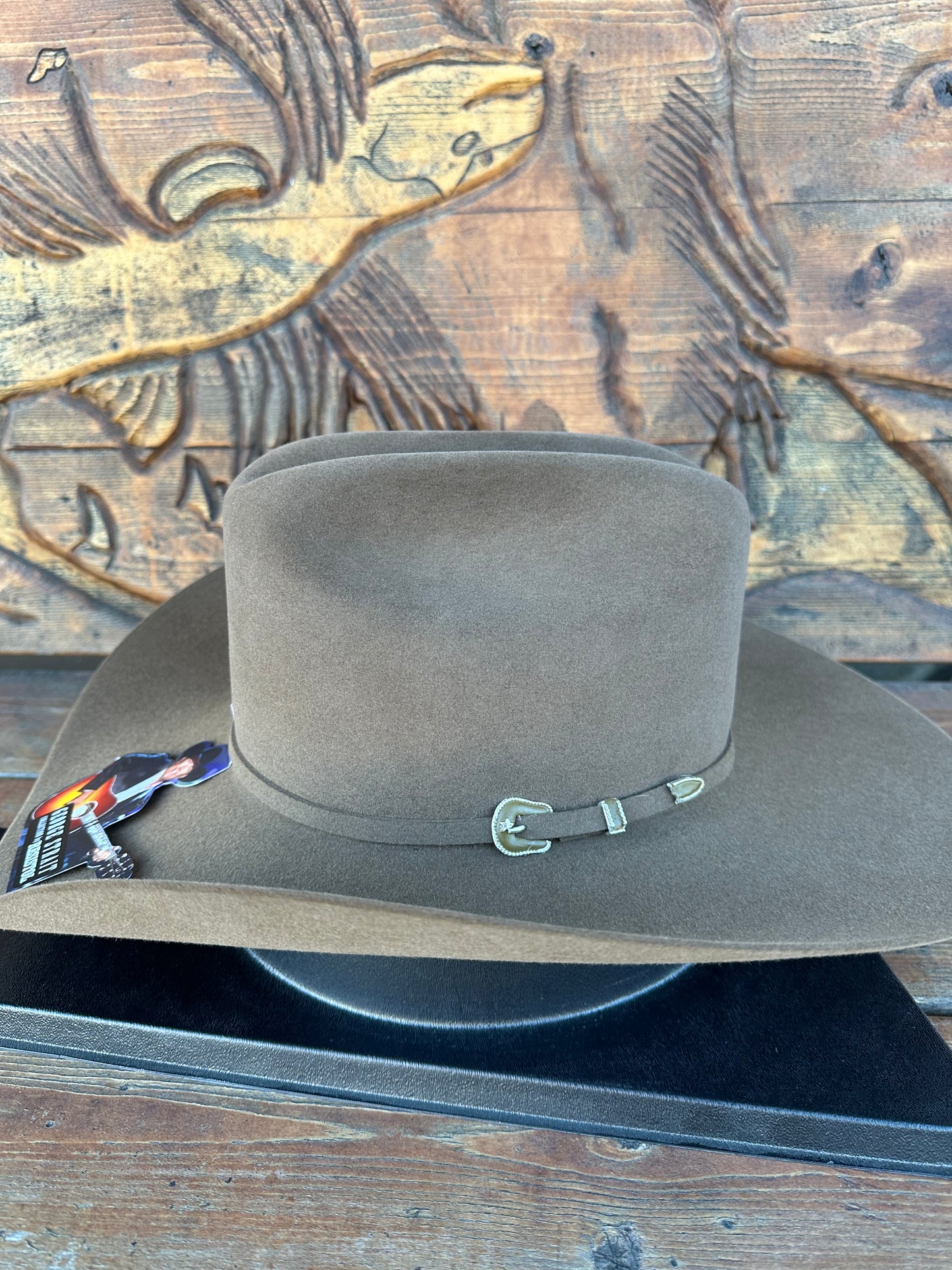 RESISTOL “CITY LIMITS” DRIFTWOOD 6X FUR FELT COWBOY HAT