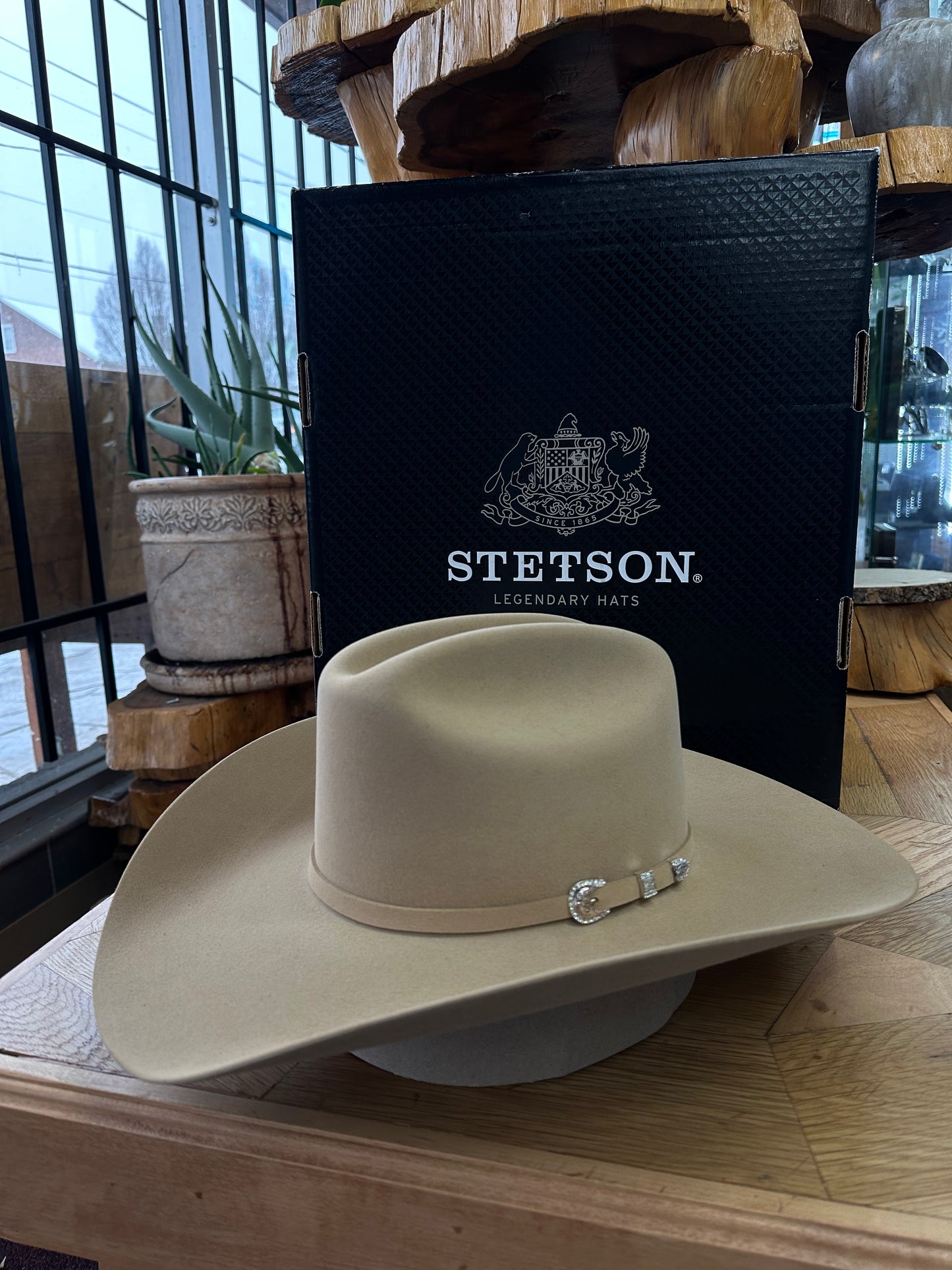 STETSON “SHASTA” 10X BUTTERSCOTCH PREMIER COWBOY HAT