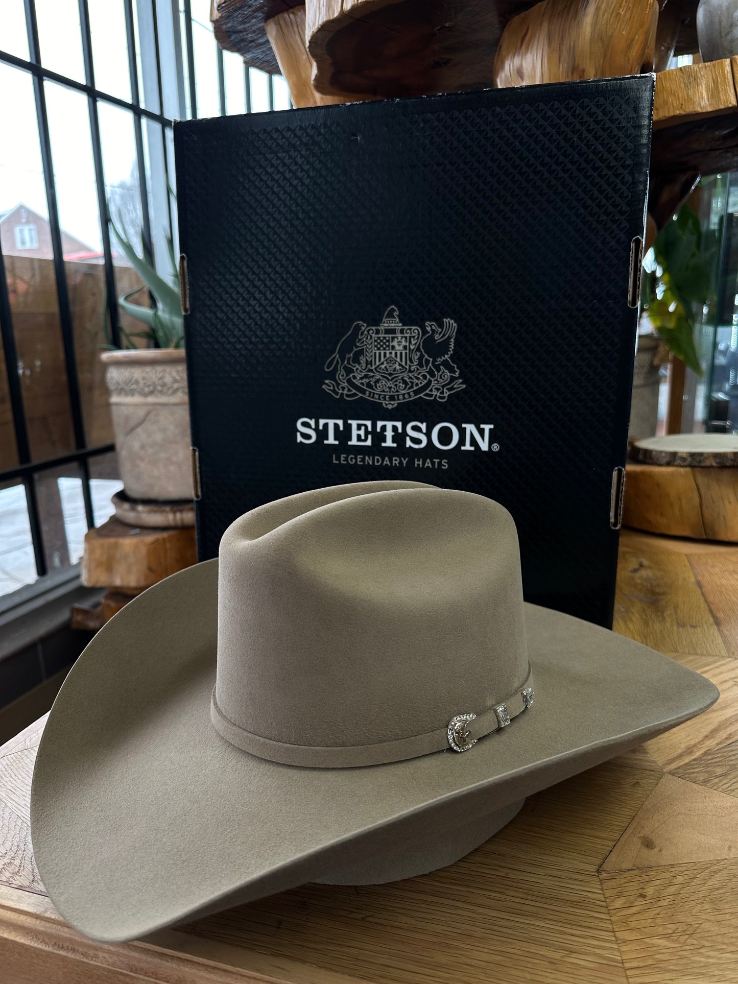 STETSON “SHASTA” 10X SAHARA PREMIER COWBOY HAT