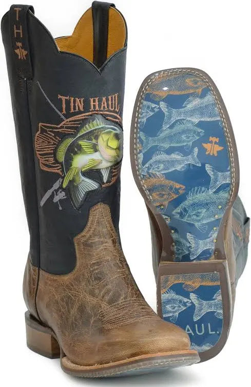 TIN HUAL “WALLHANGER” LEATHER COWBOY BOOT 14-020-0077-0460