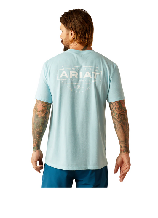 Ariat Light Blue Southwest Simple T-shirt - 10054831