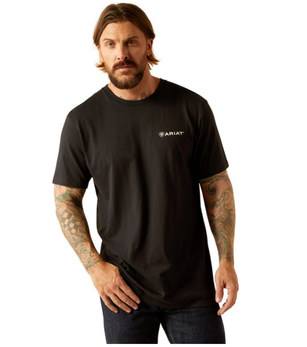 Ariat Big Sky Freedom Black Tshirt- 10054842